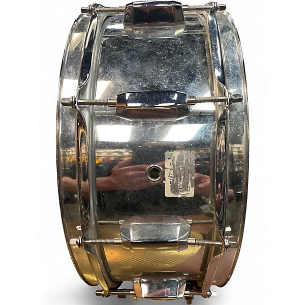 Used Pearl 14in PEARL SS REMO SNARE Silver Drum