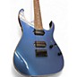 Used 2020s Ibanez RG421EX Blue Solid Body Electric Guitar