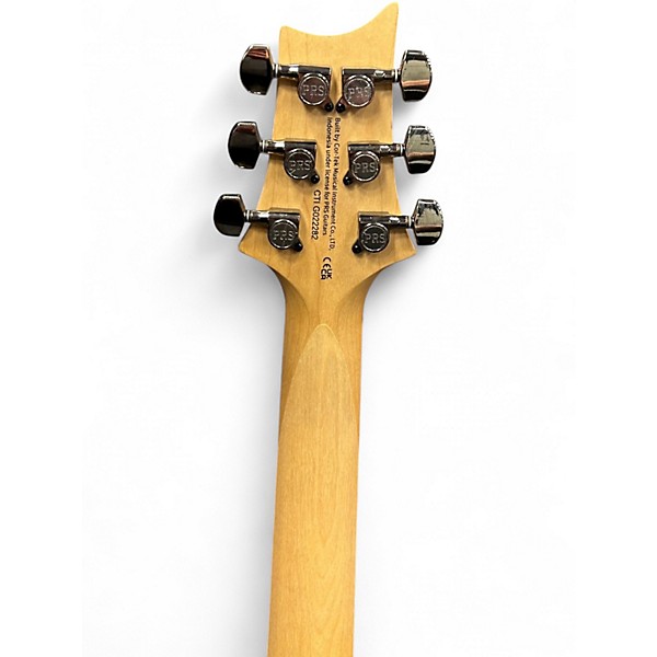 Used PRS SE SWAMP ASH CE 24 SANDBLASTED BLACK Solid Body Electric Guitar