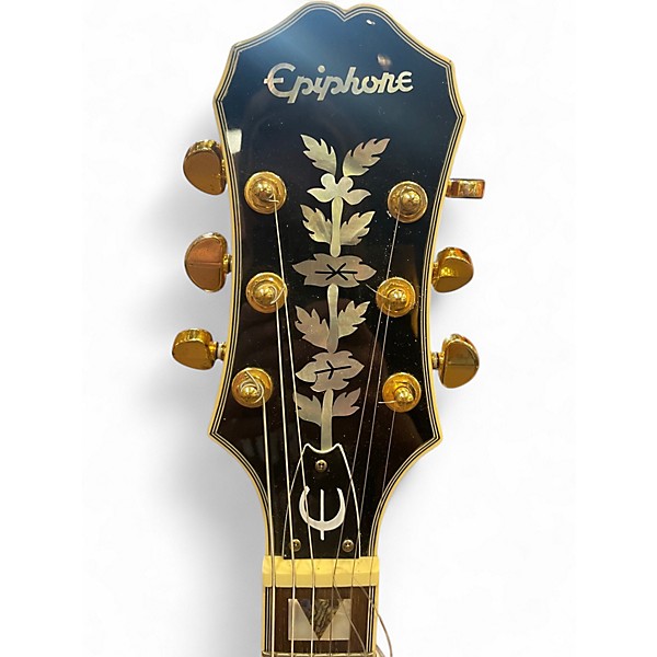 Used Epiphone Sheraton II Vintage Sunburst Hollow Body Electric Guitar