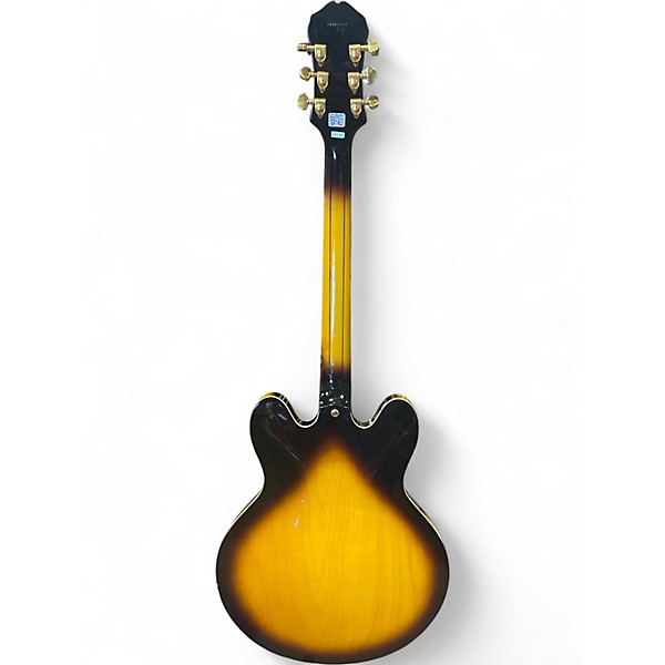 Used Epiphone Sheraton II Vintage Sunburst Hollow Body Electric Guitar