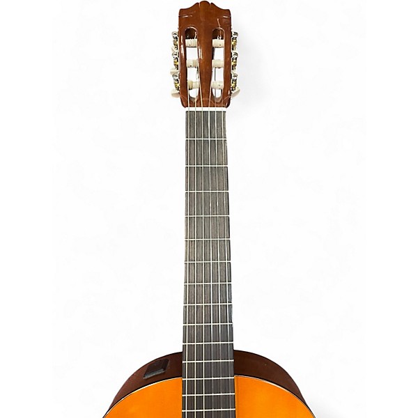 Used Yamaha CGX101 Natural Classical Acoustic Electric Guitar