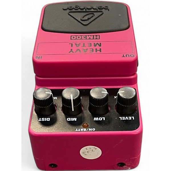 Used Behringer HM300 Heavy Metal Distortion Effect Pedal