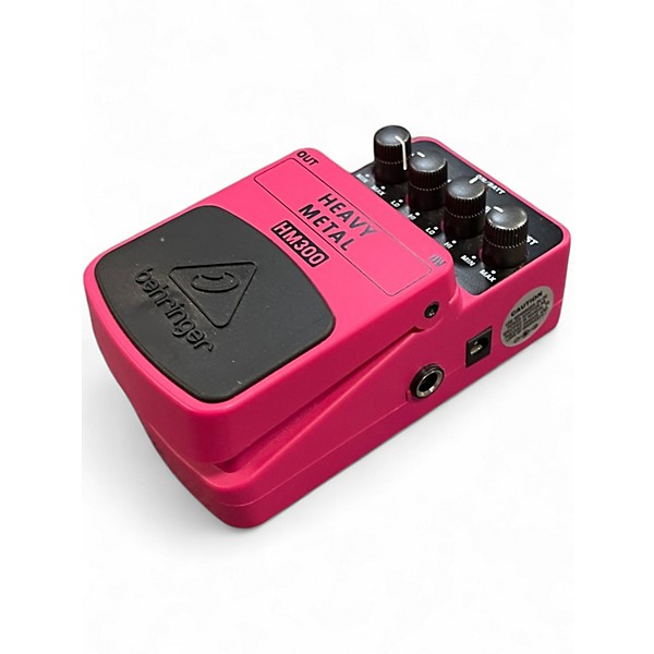 Used Behringer HM300 Heavy Metal Distortion Effect Pedal