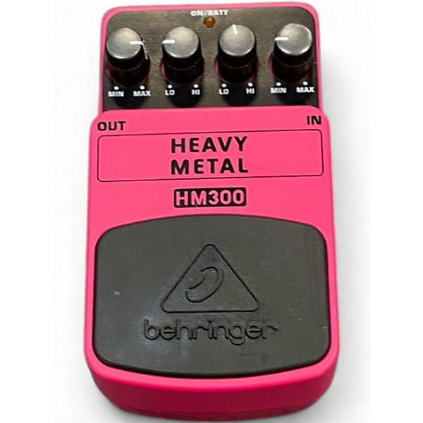 Used Behringer HM300 Heavy Metal Distortion Effect Pedal