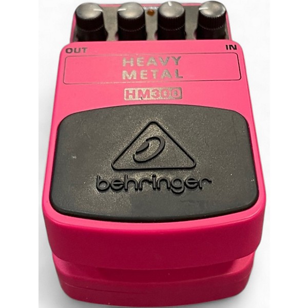 Used Behringer HM300 Heavy Metal Distortion Effect Pedal