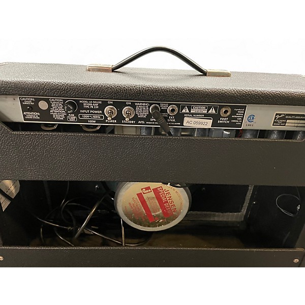 Used Fender 65 Deluxe Reverb Reissue Tube Guitar Combo Amp