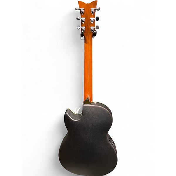 Used Schecter Guitar Research Diamond Series Trans Green Acoustic Electric Guitar