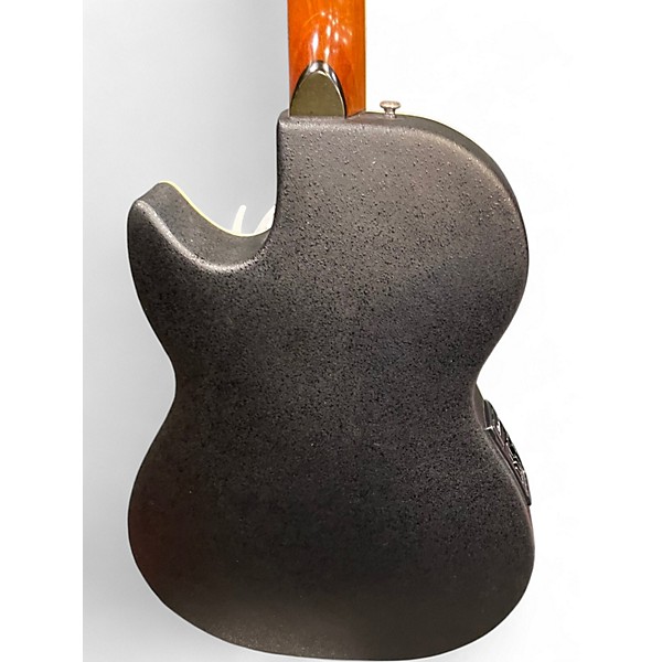 Used Schecter Guitar Research Diamond Series Trans Green Acoustic Electric Guitar