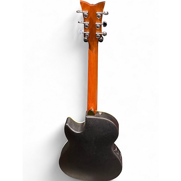 Used Schecter Guitar Research Diamond Series Trans Green Acoustic Electric Guitar