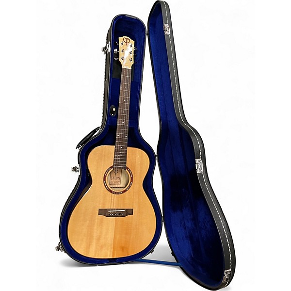 Used Teton STG130FMPEH Natural Acoustic Guitar