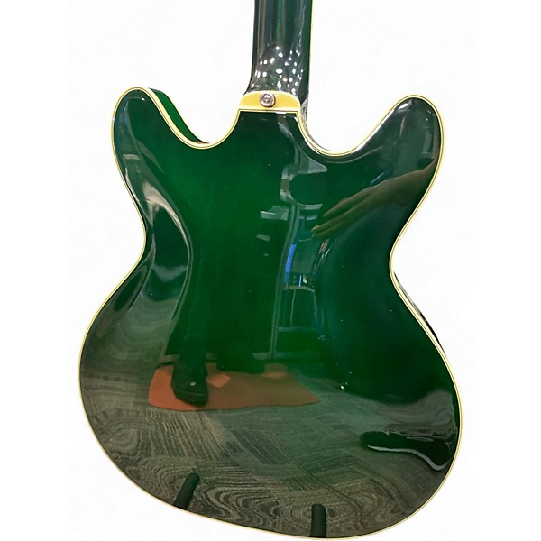 Used Guild Starfire IV Apple Green Hollow Body Electric Guitar