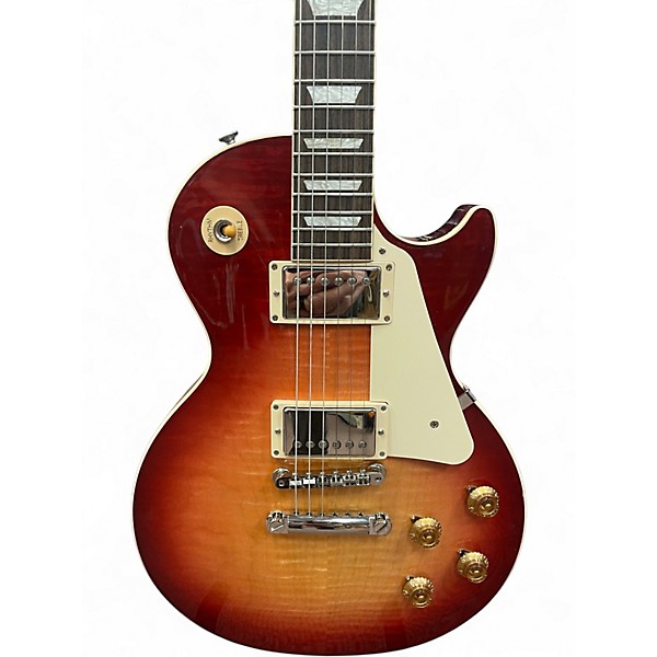 Used Gibson Les Paul 50s Neck AAA Flame Top Heritage Cherry Sunburst Solid Body Electric Guitar