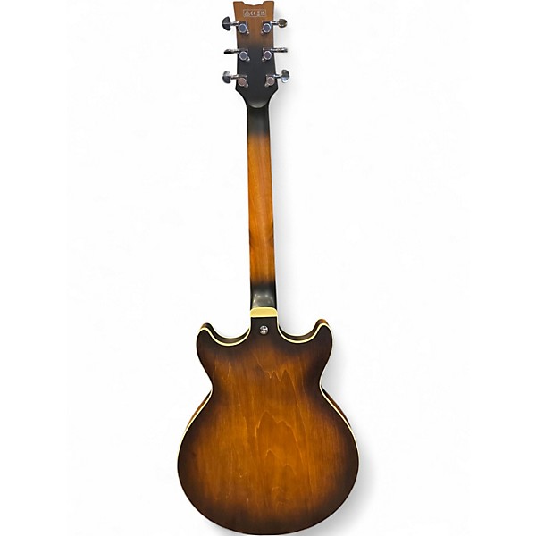 Used Ibanez AM53 Vintage Sunburst Hollow Body Electric Guitar
