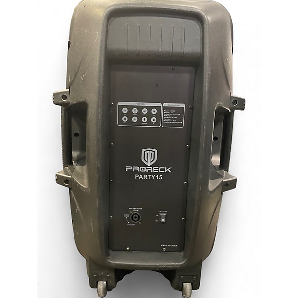Used Prorec PARTY 15 Powered Speaker