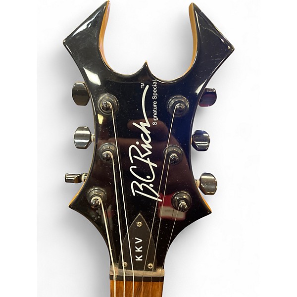 Used B.C. Rich KKV KERRY KING SIGNATURE Black Solid Body Electric Guitar