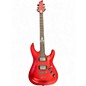 Used Schecter Guitar Research Diamond Series Lady Luck Chrome Red Solid Body Electric Guitar thumbnail
