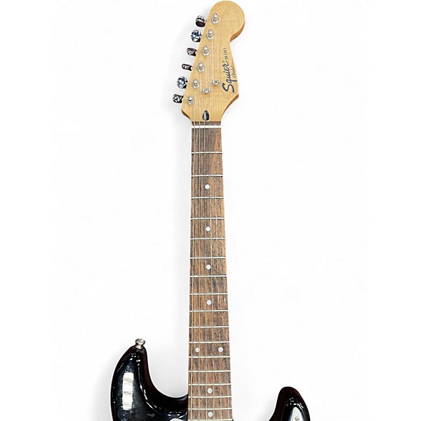 Used Squier Mini Affinity Stratocaster Black and White Electric Guitar