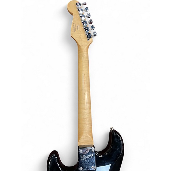 Used Squier Mini Affinity Stratocaster Black and White Electric Guitar