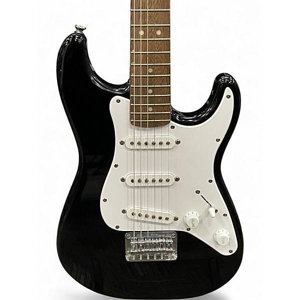 Used Squier Mini Affinity Stratocaster Black and White Electric Guitar