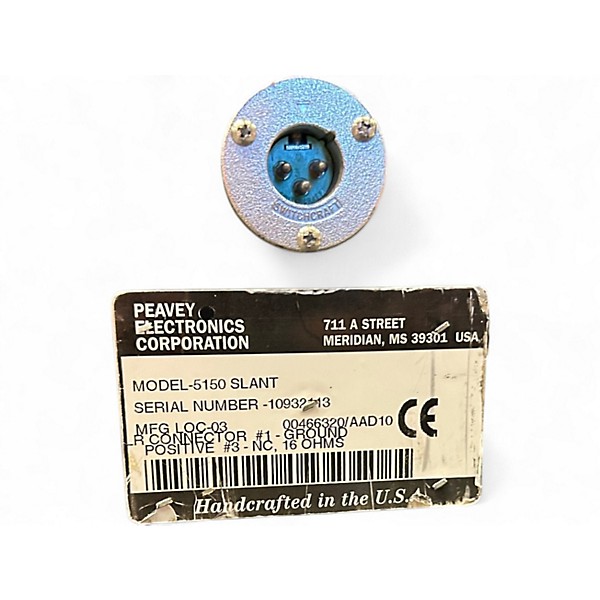 Used Peavey 6505 4x12 Slant Guitar Cabinet