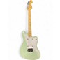 Used Squier Mini Jazzmaster HH Surf Green Solid Body Electric Guitar thumbnail