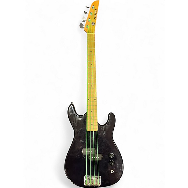 Used Karera Rock  Purple Electric Bass Guitar