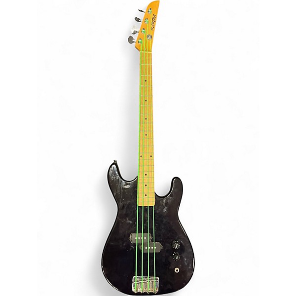Used Karera Rock  Purple Electric Bass Guitar