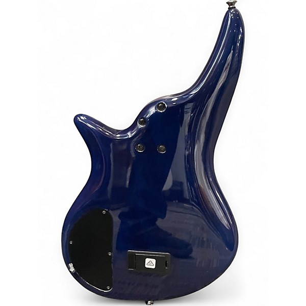 Used Jackson JS3Q Spectra Bass Amber Blue Burst Electric Bass Guitar