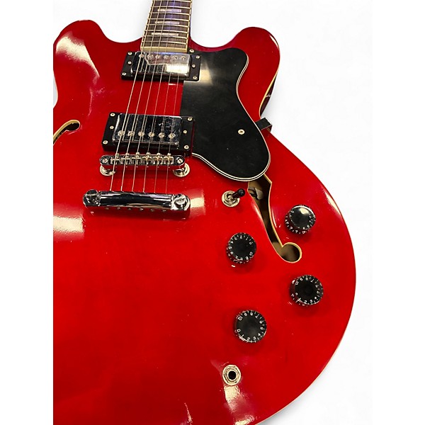 Used Grote GT335 Cherry Hollow Body Electric Guitar