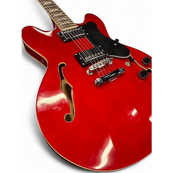 Used Grote GT335 Cherry Hollow Body Electric Guitar