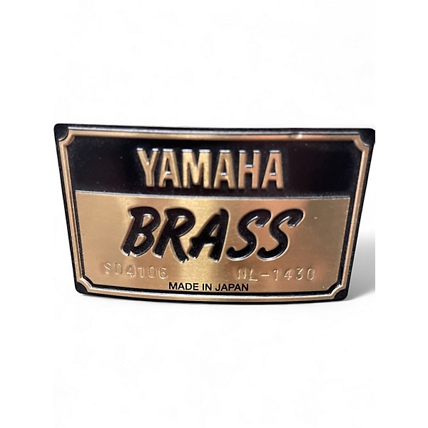Used 2024 Yamaha 14X6.5 Absolute Snare Brass Gold Drum