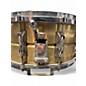 Used 2024 Yamaha 14X6.5 Absolute Snare Brass Gold Drum