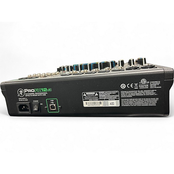 Used Mackie PROFX12 Unpowered Mixer