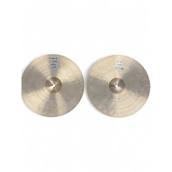 Used Bosphorus Cymbals 14in Antique Series Hi-Hat Paid Cymbal