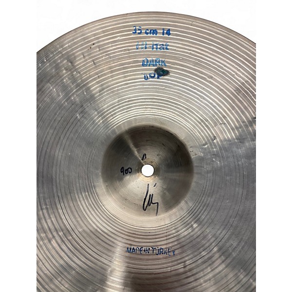 Used Bosphorus Cymbals 14in Antique Series Hi-Hat Paid Cymbal