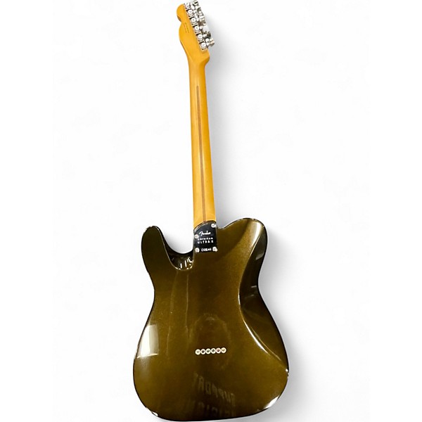 Used Fender American Ultra II Telecaster Texas Tea Solid Body Electric Guitar