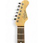 Used Crews Maniac Sound Aristoteles V2 Trans Black Solid Body Electric Guitar