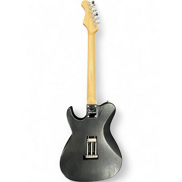Used Crews Maniac Sound Aristoteles V2 Trans Black Solid Body Electric Guitar