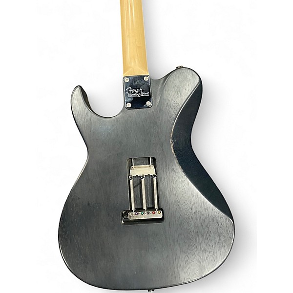 Used Crews Maniac Sound Aristoteles V2 Trans Black Solid Body Electric Guitar