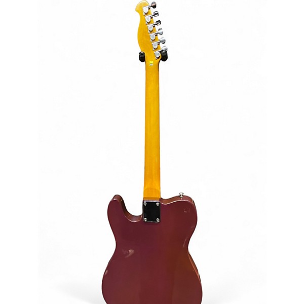 Used Leo Jaymz T Style Purple Flame Solid Body Electric Guitar