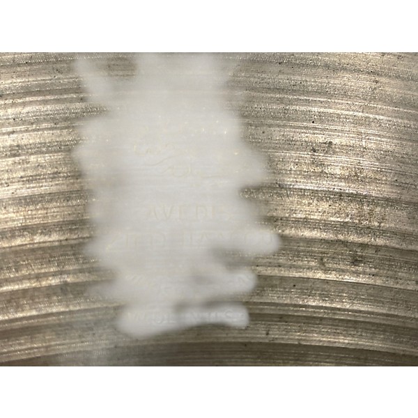 Used 1970s Zildjian 21in Thin Stamp Avedis Ride Cymbal