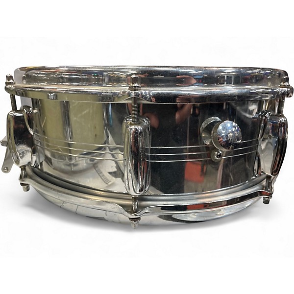 Vintage 1960s Slingerland 14in Gene Krupa  Chrome Drum