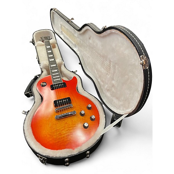 Used Gibson 2018 Les Paul Classic P90 Cherry Sunburst Solid Body Electric Guitar