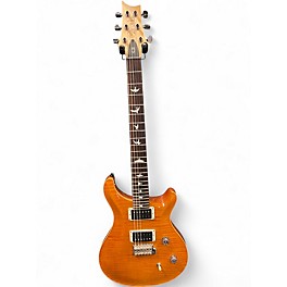 Used PRS CE24 Trans Amber Solid Body Electric Guitar