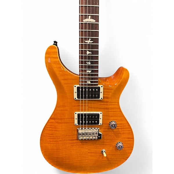 Used PRS CE24 Trans Amber Solid Body Electric Guitar