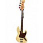 Used Fender American Standard Jazz Bass Olympic White Electric Bass Guitar thumbnail