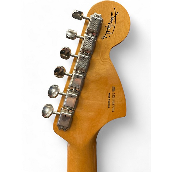 Used Fender Jimi Hendrix Stratocaster Olympic White Solid Body Electric Guitar