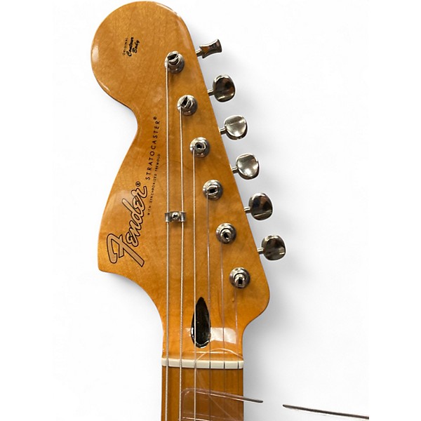 Used Fender Jimi Hendrix Stratocaster Olympic White Solid Body Electric Guitar