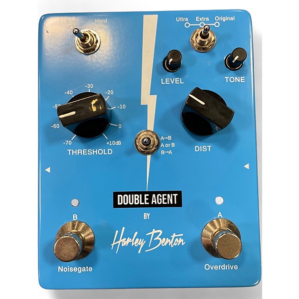 Used Harley Benton Double Agent Effect Pedal